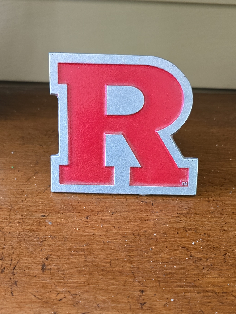Carson Rutgers Scarlet Knights Heavy Duty Cast Aluminum Tow Trailer Hitch Cover